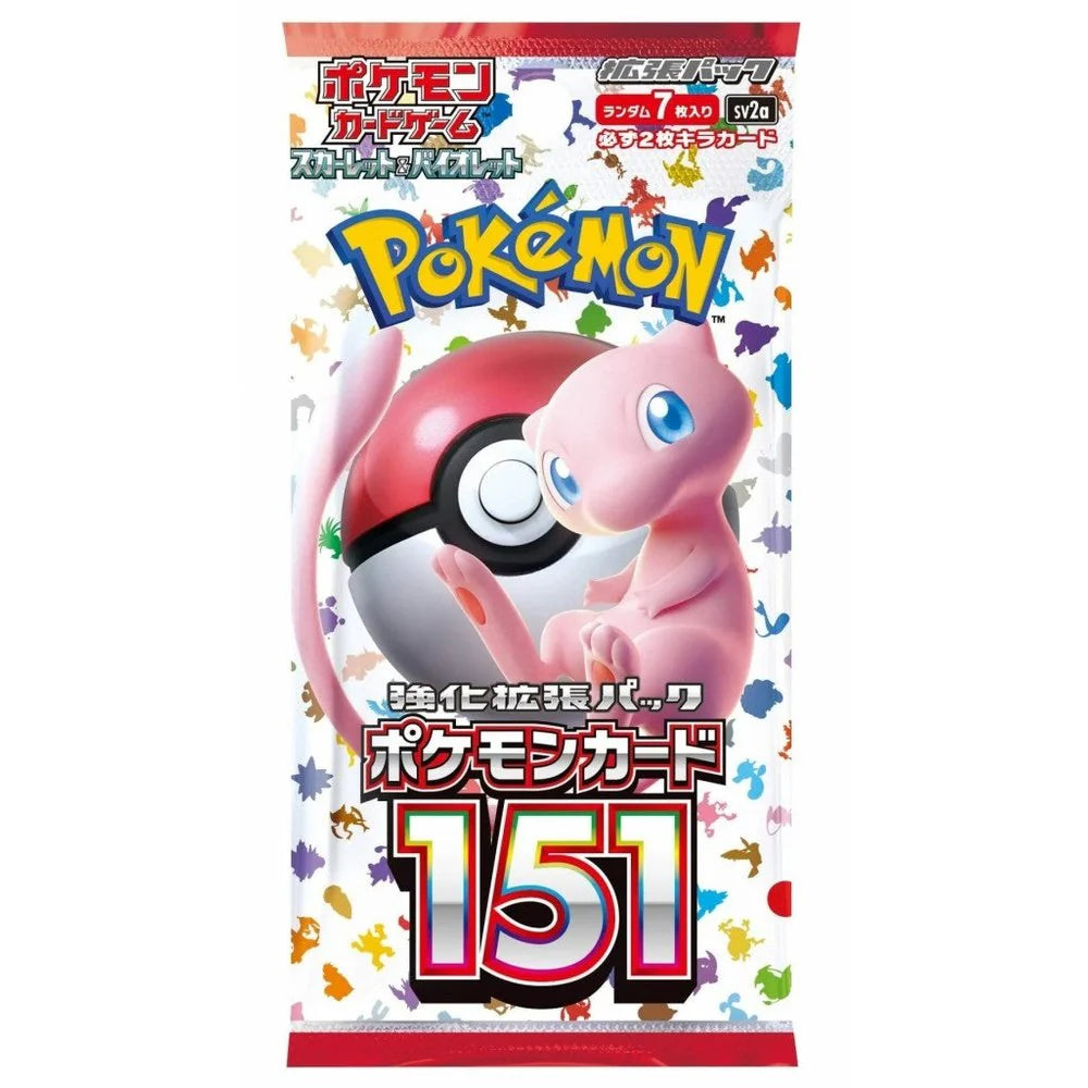 pokemon card 151 booster pack Japan