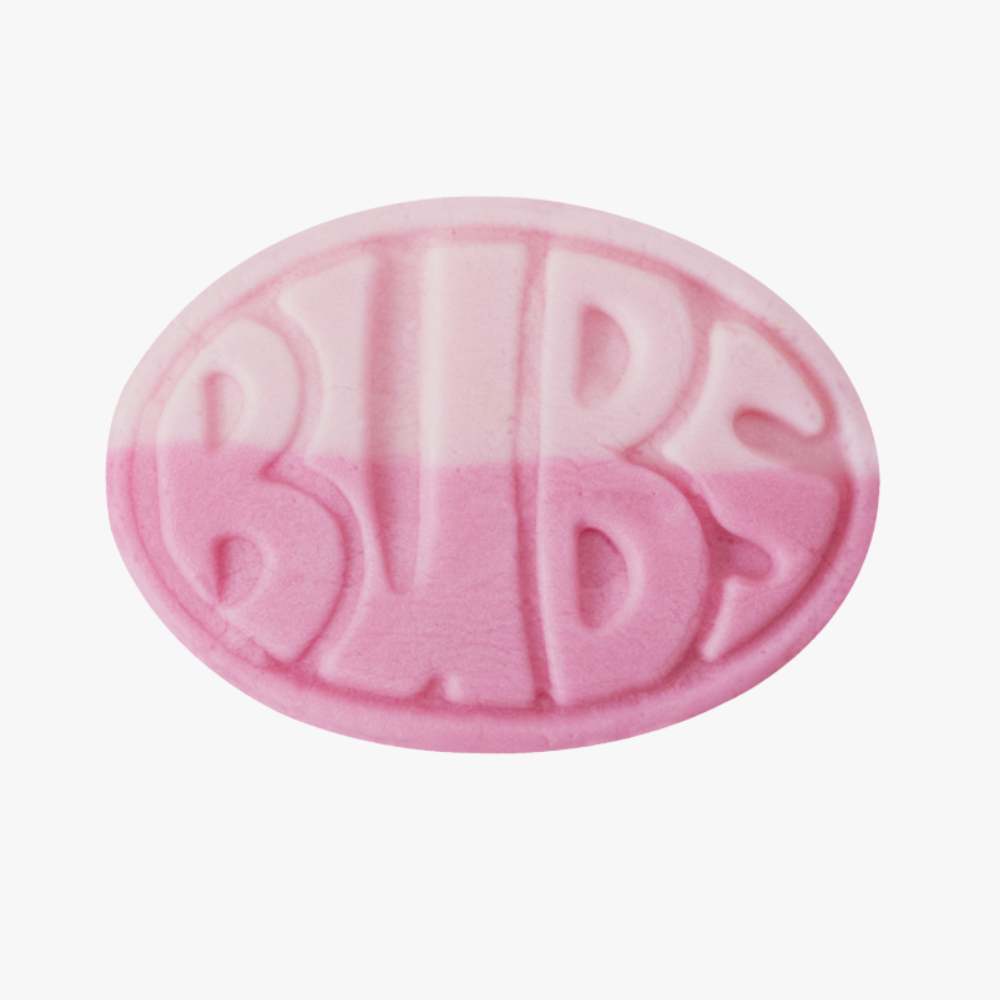 BUBS Wild Strawberry & Pomegranate Oval