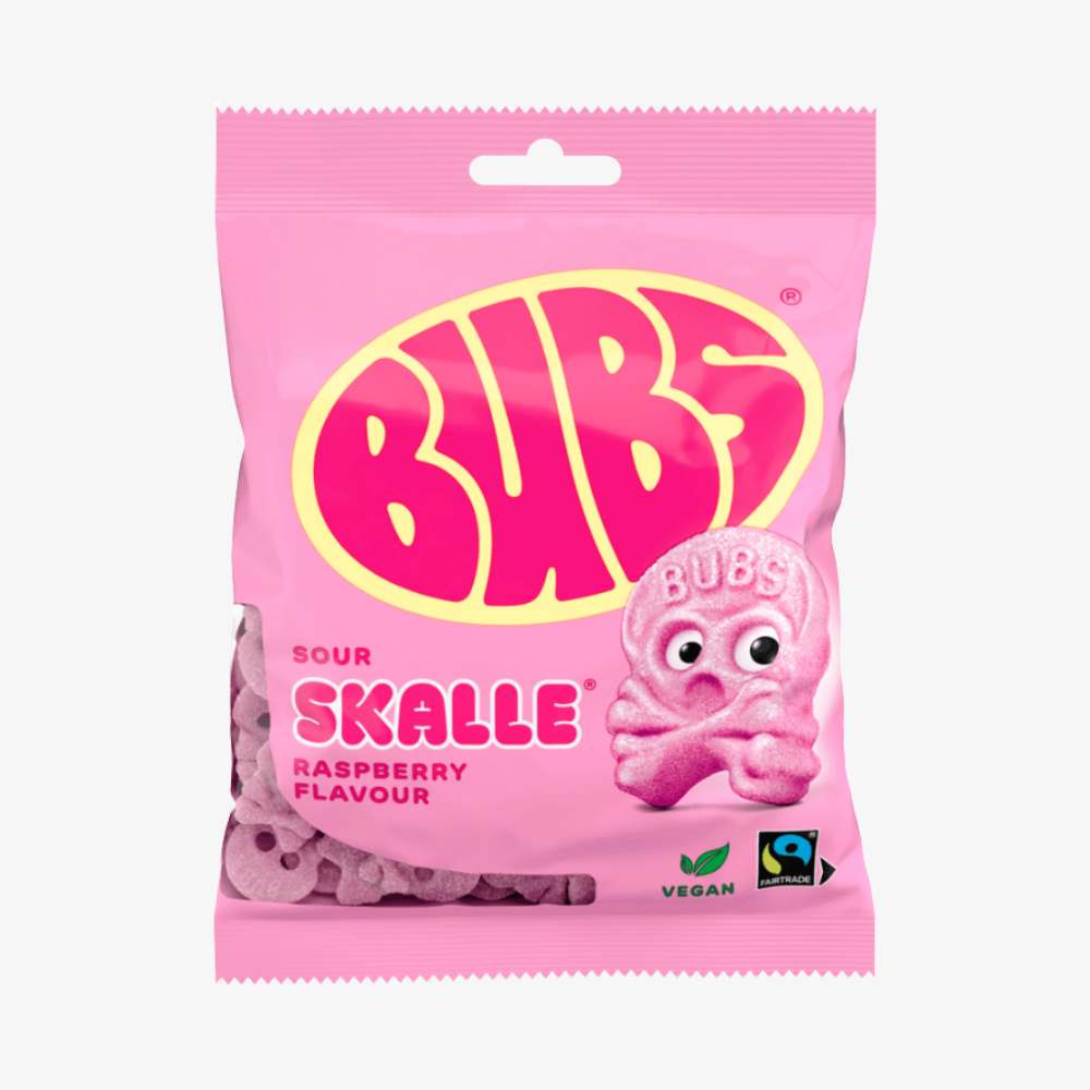 BUBS Raspberry Skalle 90g