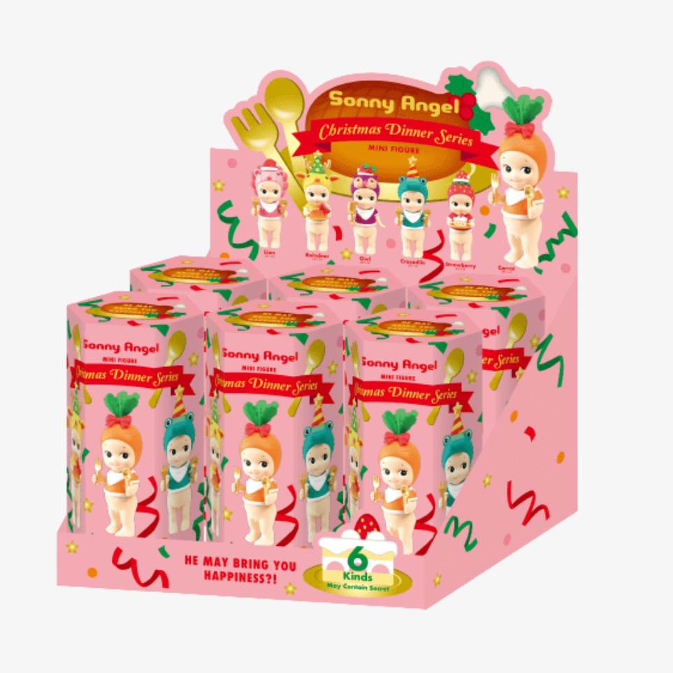 Sonny Angel Mini Figure Christmas Dinner Series Blind Box 6-pack
